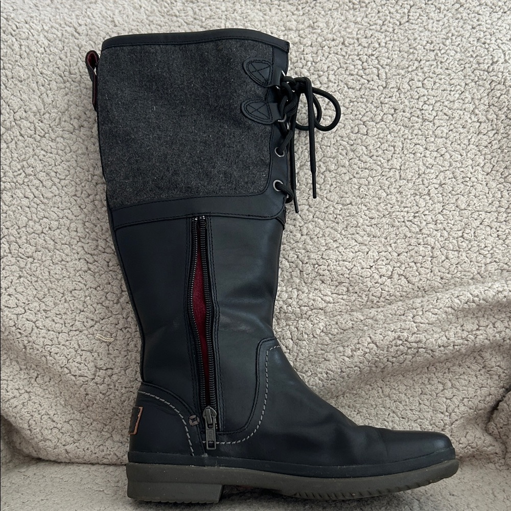 UGG Waterproof Tall Lace Up Boots